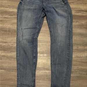 Silver Jeans Women's Blue Ankle & Cropped Jeans